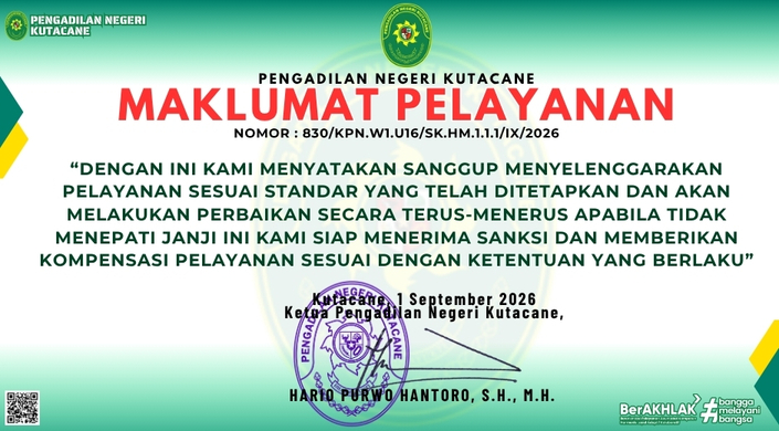 Maklumat Pelayanan
